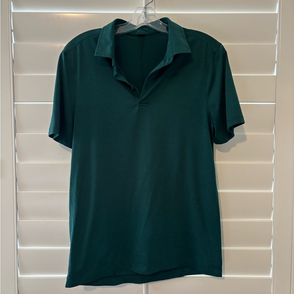 lululemon athletica Dark Green Polo Shirt